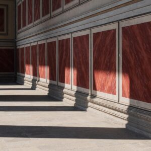 009. Red Marble Elegance