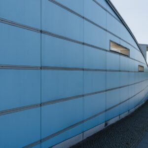 110. Depth on Light Blue Wall