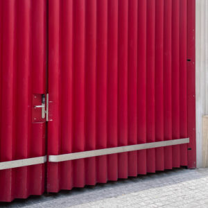 310. Ribbed Garage Door