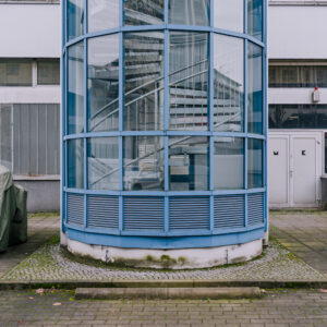 358. Blue Glass Stairways
