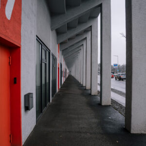 370. Columned <br>Corridor