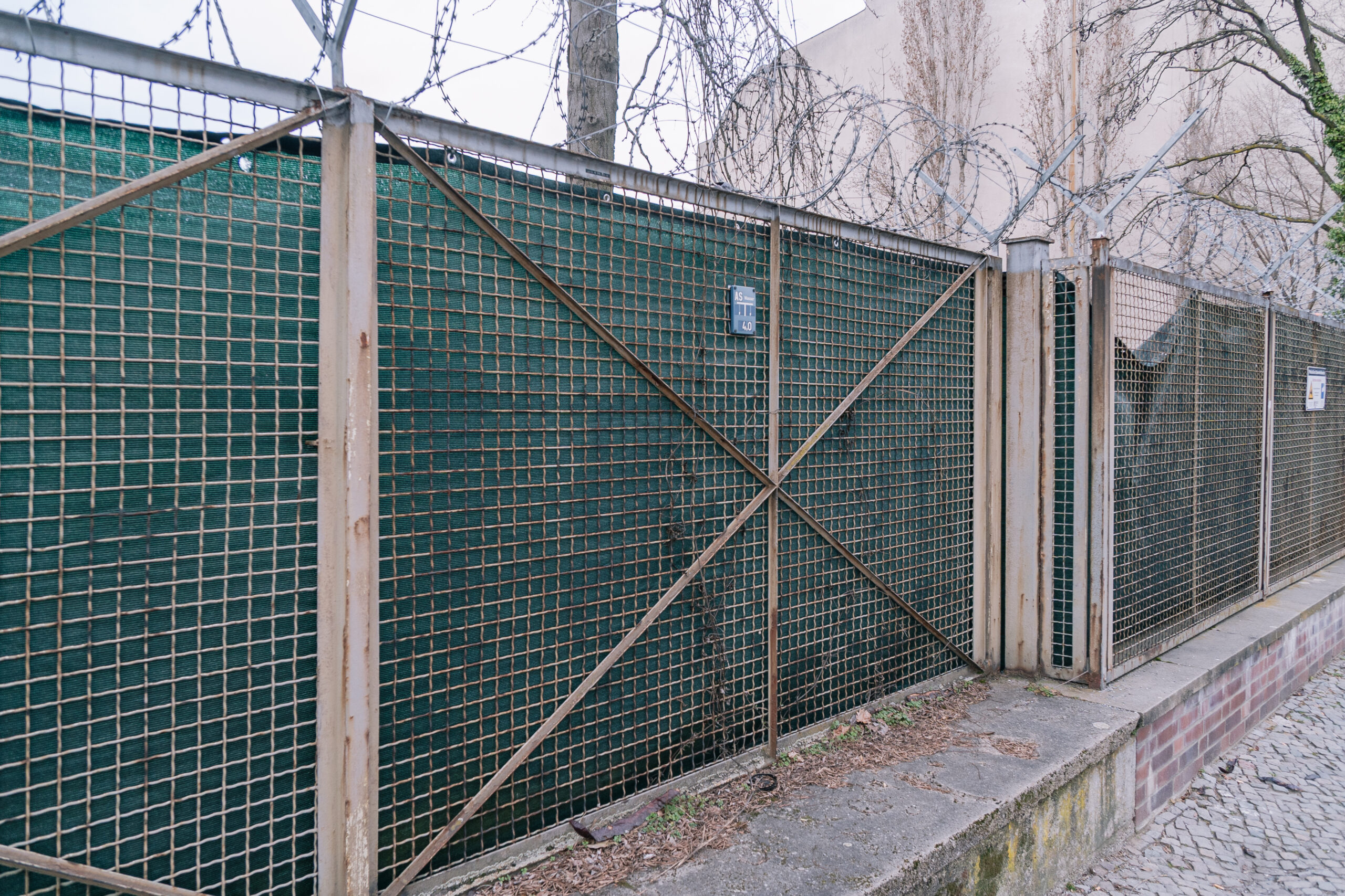 377. Barbed Wire Backdrop