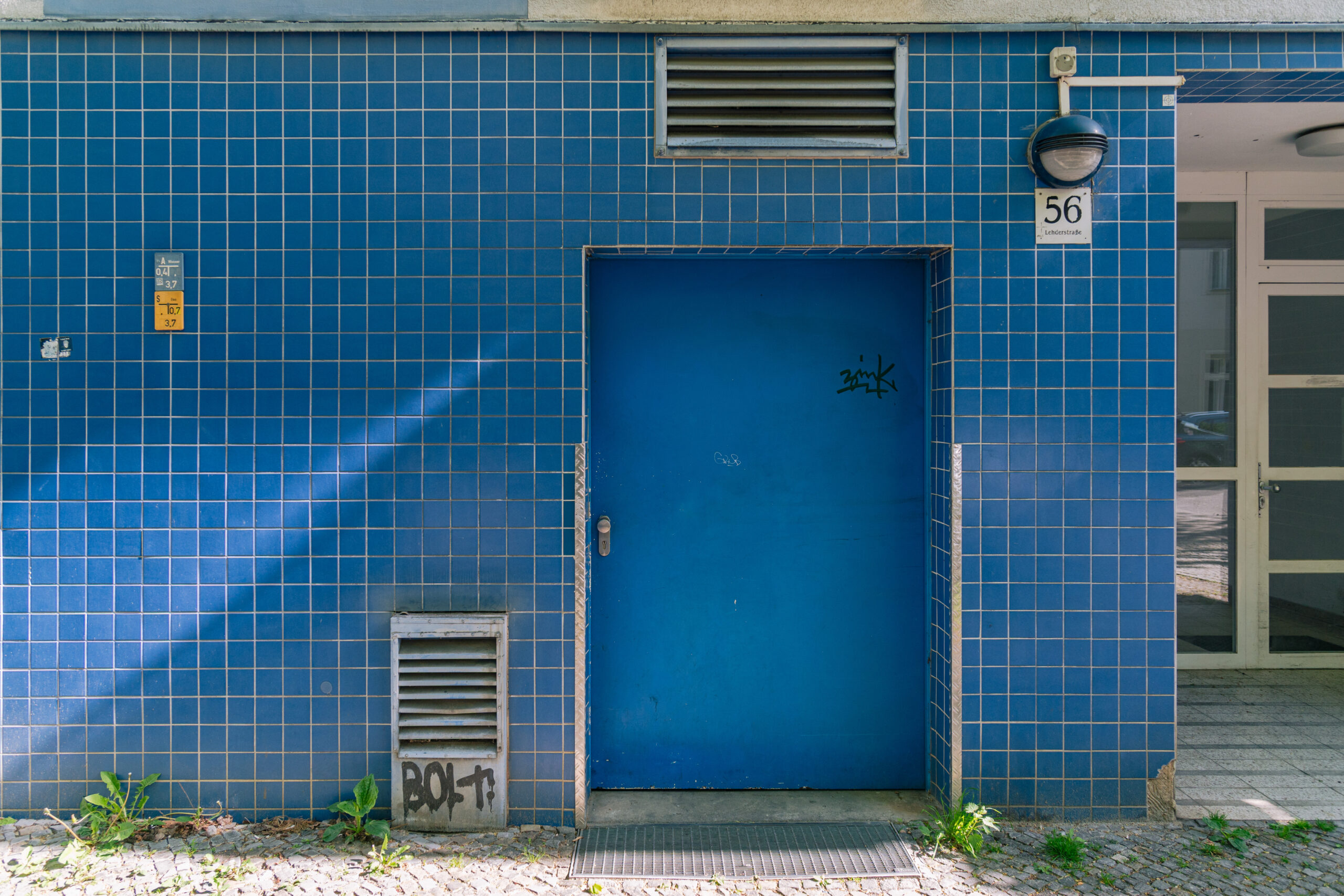 397. Blue Tile Entrance